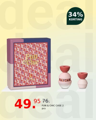 FUN & CHIC CASE 2 pcs