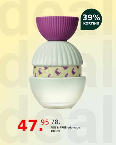 FUN & FREE edp vapo 100 ml