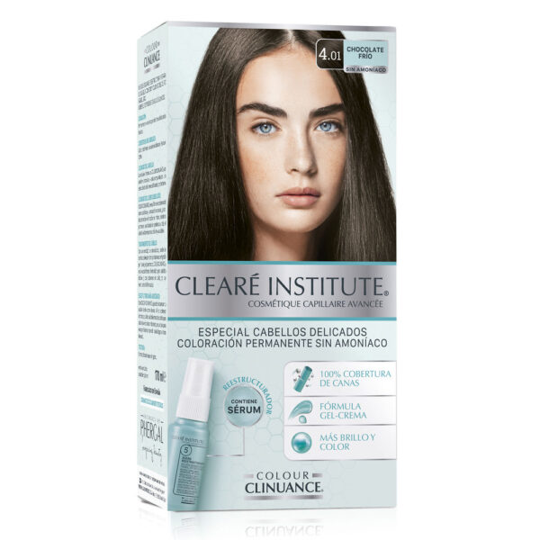 ClearÉ institute COLOR CLINUANCE delicate hair #4.01-cold chocolate 1 u