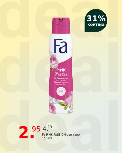 Fa PINK PASSION deo vapo 150 ml