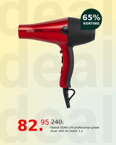 Farouk DURA CHI professional grade dryer with AC motor 1 u