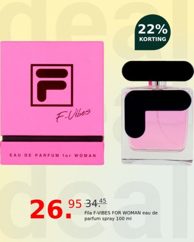 Fila F-VIBES FOR WOMAN eau de parfum spray 100 ml
