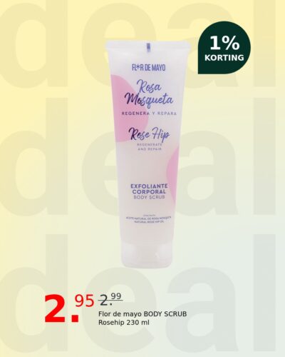 Flor de mayo BODY SCRUB Rosehip 230 ml