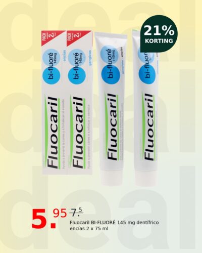 Fluocaril BI-FLUORÉ 145 mg dentífrico encías 2 x 75 ml