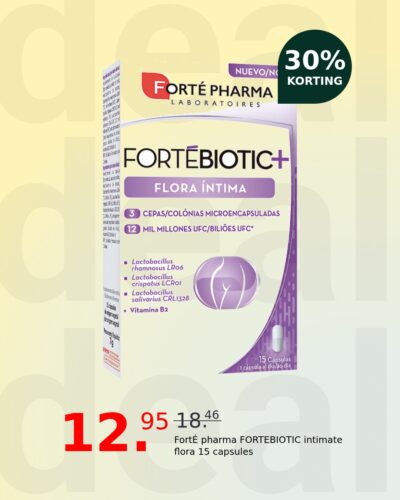 FortÉ pharma FORTEBIOTIC intimate flora 15 capsules