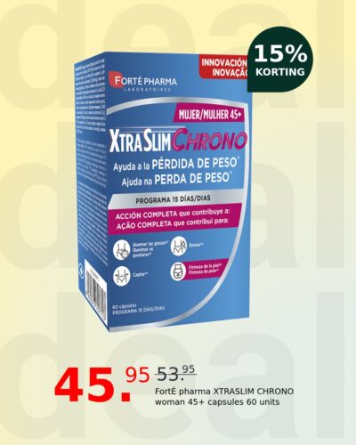 FortÉ pharma XTRASLIM CHRONO woman 45+ capsules 60 units