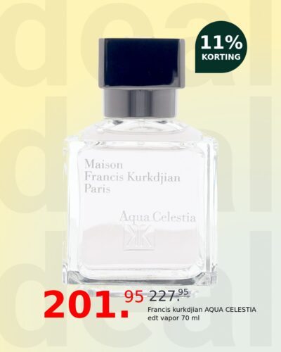 Francis kurkdjian AQUA CELESTIA edt vapor 70 ml