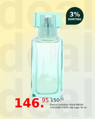 Francis kurkdjian AQUA MEDIA COLOGNE FORTE edp vapo 35 ml