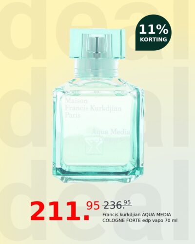 Francis kurkdjian AQUA MEDIA COLOGNE FORTE edp vapo 70 ml