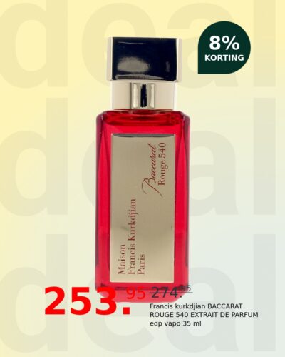 Francis kurkdjian BACCARAT ROUGE 540 EXTRAIT DE PARFUM edp vapo 35 ml