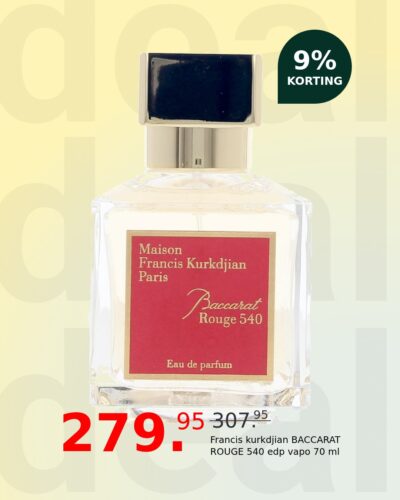 Francis kurkdjian BACCARAT ROUGE 540 edp vapo 70 ml