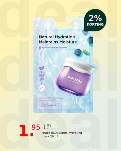 Frudia BLUEBERRY hydrating mask 20 ml