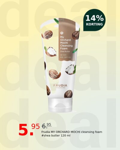 Frudia MY ORCHARD MOCHI cleansing foam #shea butter 120 ml
