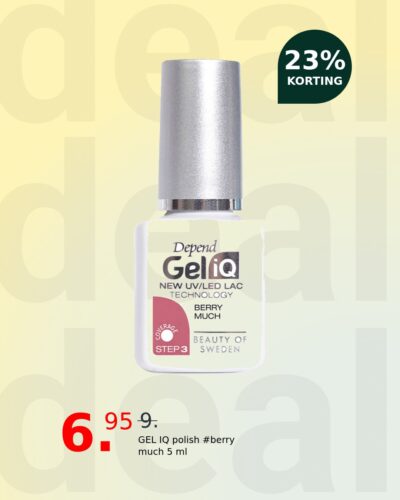 GEL IQ polish #berry much 5 ml