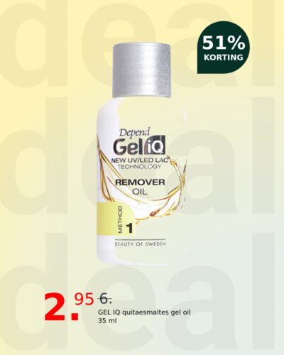 GEL IQ quitaesmaltes gel oil 35 ml