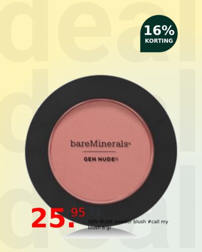 GEN NUDE powder blush #call my blush 6 gr
