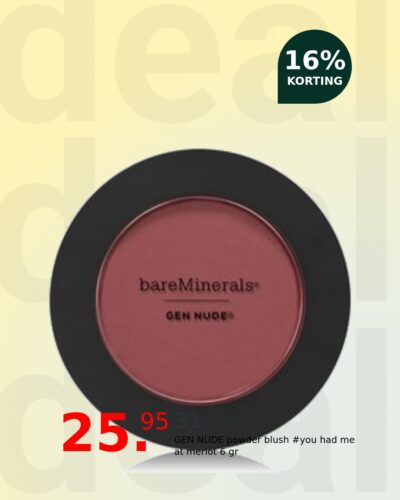 GEN NUDE powder blush #you had me at merlot 6 gr