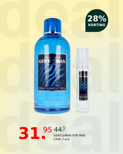 GENTLEMAN FOR MEN CASE 2 pcs