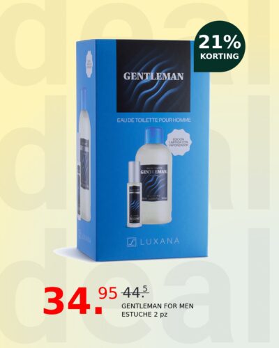 GENTLEMAN FOR MEN ESTUCHE 2 pz