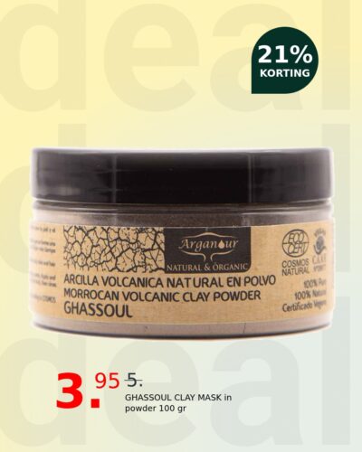 GHASSOUL CLAY MASK in powder 100 gr