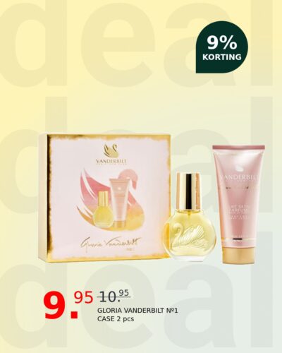 GLORIA VANDERBILT Nº1 CASE 2 pcs