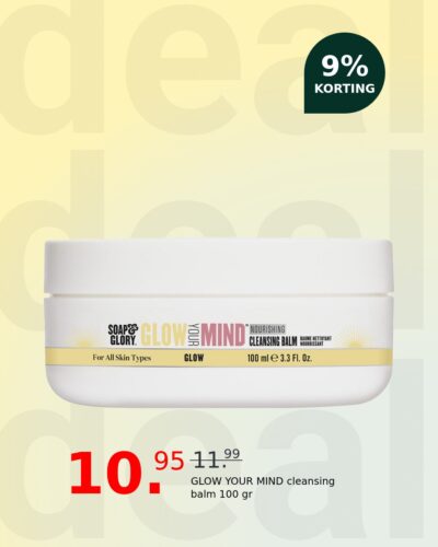 GLOW YOUR MIND cleansing balm 100 gr