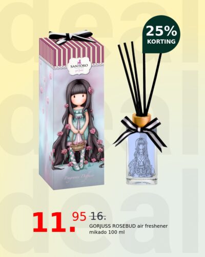 GORJUSS ROSEBUD air freshener mikado 100 ml