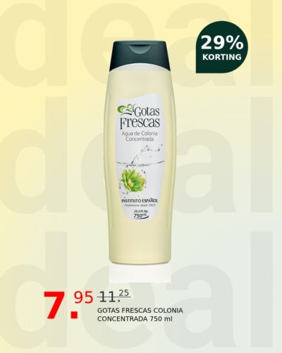 GOTAS FRESCAS COLONIA CONCENTRADA 750 ml