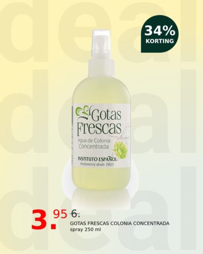 GOTAS FRESCAS COLONIA CONCENTRADA spray 250 ml