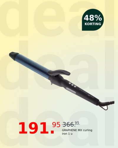 GRAPHENE MX curling iron 1 u