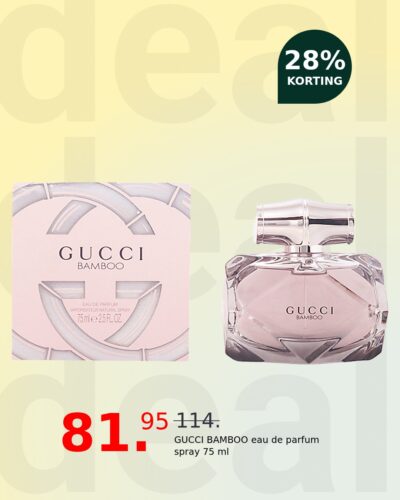GUCCI BAMBOO eau de parfum spray 75 ml