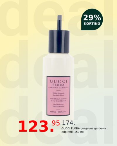 GUCCI FLORA gorgeous gardenia edp refill 150 ml
