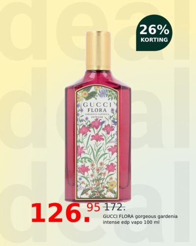 GUCCI FLORA gorgeous gardenia intense edp vapo 100 ml