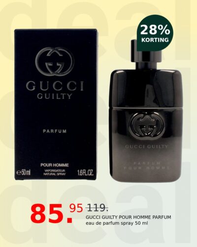 GUCCI GUILTY POUR HOMME PARFUM eau de parfum spray 50 ml