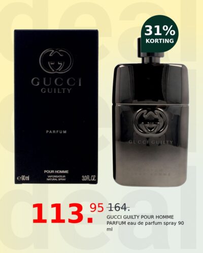 GUCCI GUILTY POUR HOMME PARFUM eau de parfum spray 90 ml