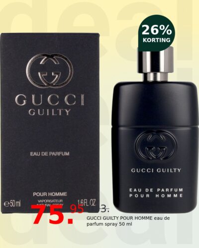 GUCCI GUILTY POUR HOMME eau de parfum spray 50 ml