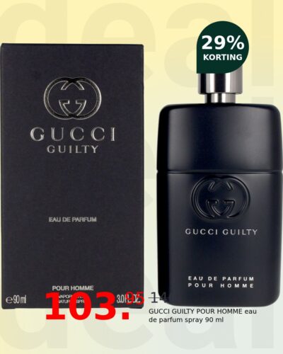 GUCCI GUILTY POUR HOMME eau de parfum spray 90 ml