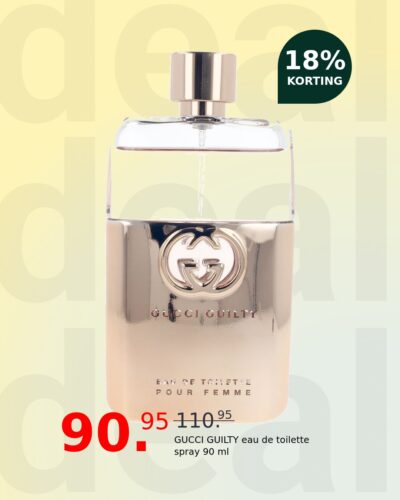 GUCCI GUILTY eau de toilette spray 90 ml