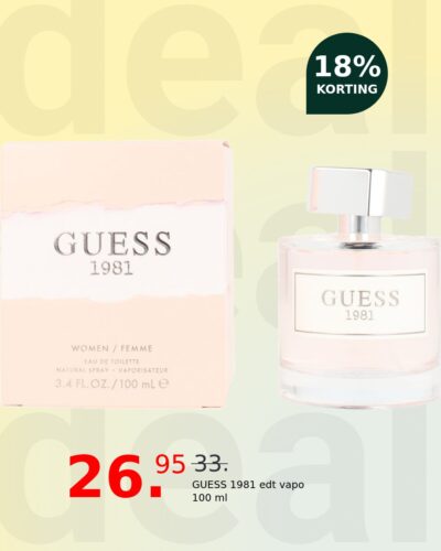GUESS 1981 edt vapo 100 ml