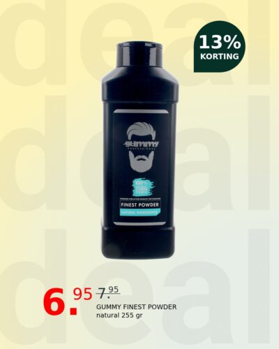 GUMMY FINEST POWDER natural 255 gr