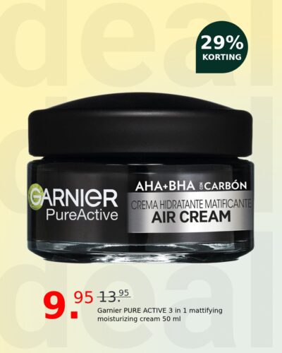 Garnier PURE ACTIVE 3 in 1 mattifying moisturizing cream 50 ml