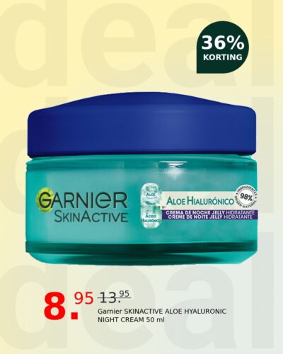 Garnier SKINACTIVE ALOE HYALURONIC NIGHT CREAM 50 ml