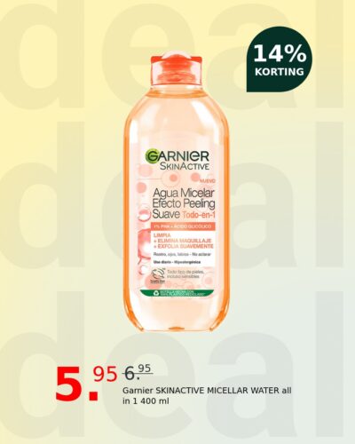 Garnier SKINACTIVE MICELLAR WATER all in 1 400 ml