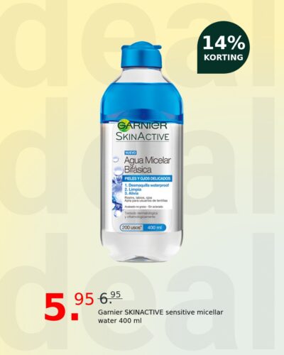 Garnier SKINACTIVE sensitive micellar water 400 ml