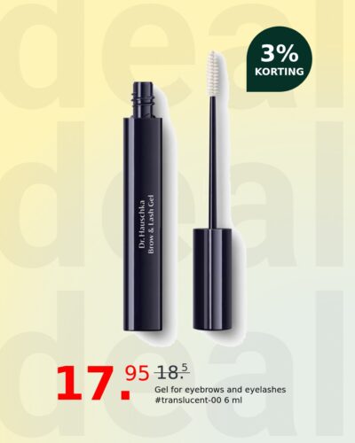 Gel for eyebrows and eyelashes #translucent-00 6 ml