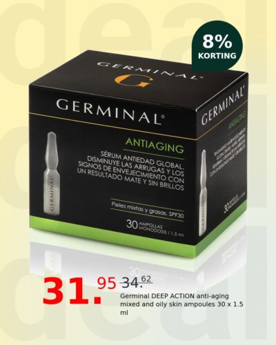 Germinal DEEP ACTION anti-aging mixed and oily skin ampoules 30 x 1.5 ml