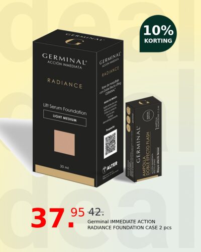 Germinal IMMEDIATE ACTION RADIANCE FOUNDATION CASE 2 pcs