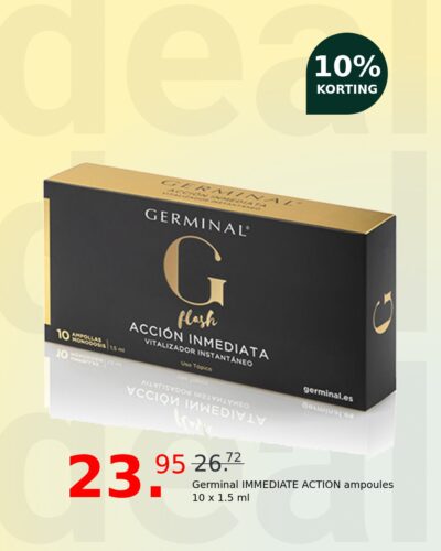 Germinal IMMEDIATE ACTION ampoules 10 x 1.5 ml