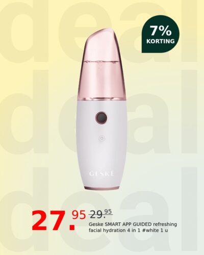Geske SMART APP GUIDED refreshing facial hydration 4 in 1 #white 1 u