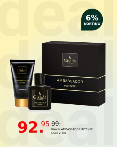 Gisada AMBASSADOR INTENSE CASE 2 pcs